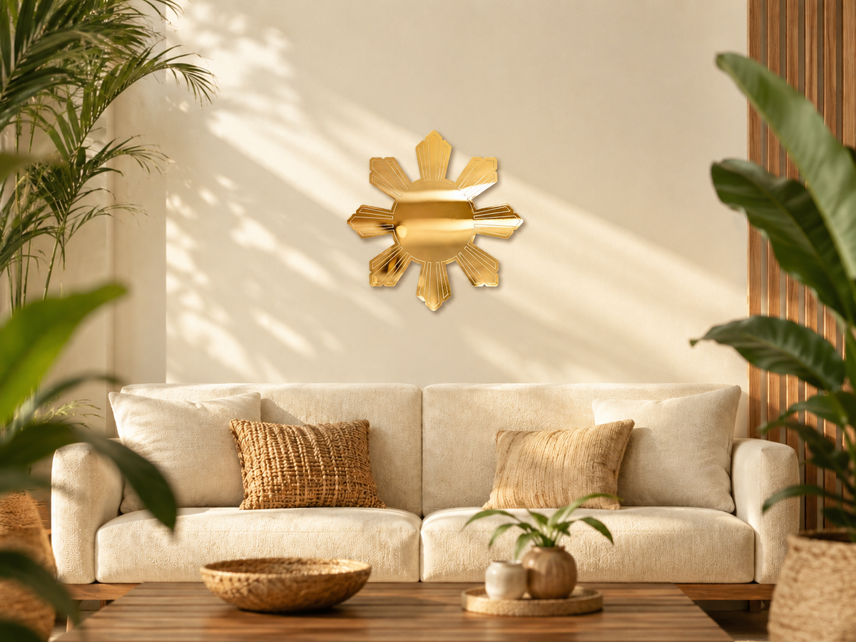 Philippine Sun Mirror Wall Art