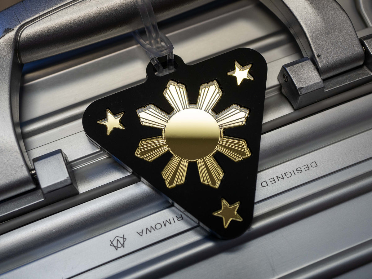 Filipino Sun Luggage Tag