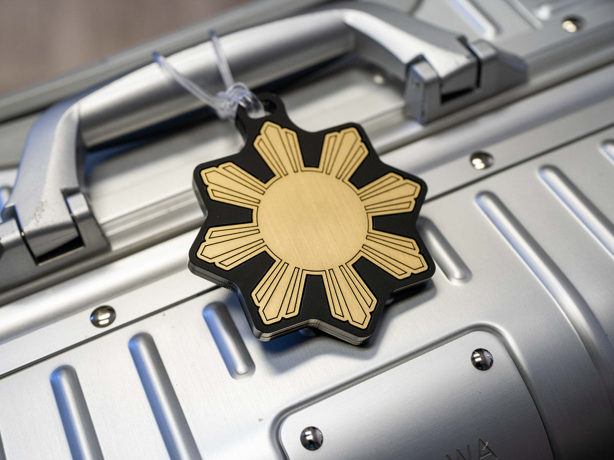 Filipino Sun Luggage Tag