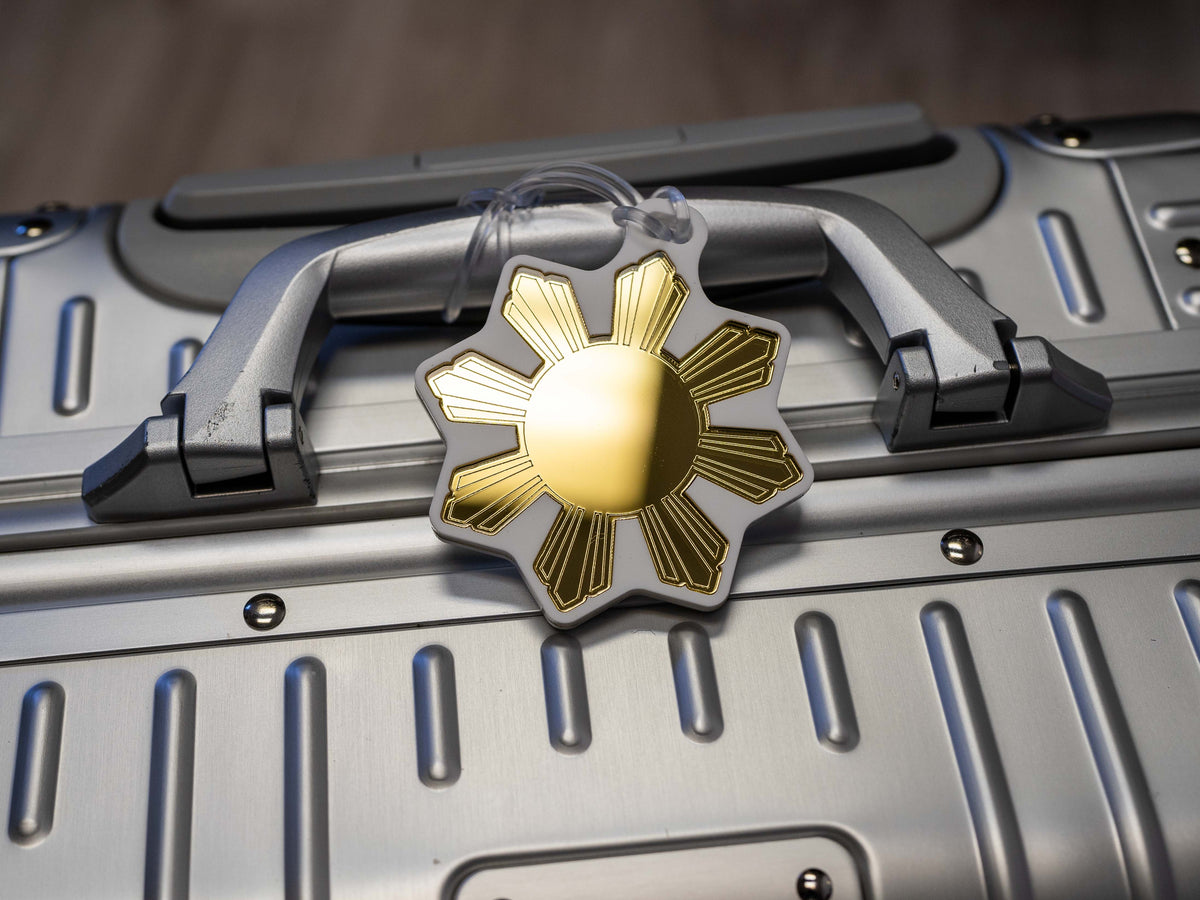 Filipino Sun Luggage Tag