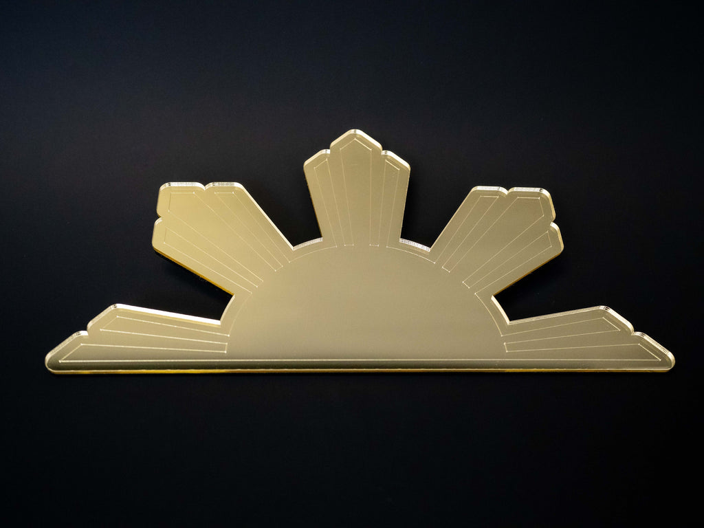 Rising Sun Mirror Wall Art