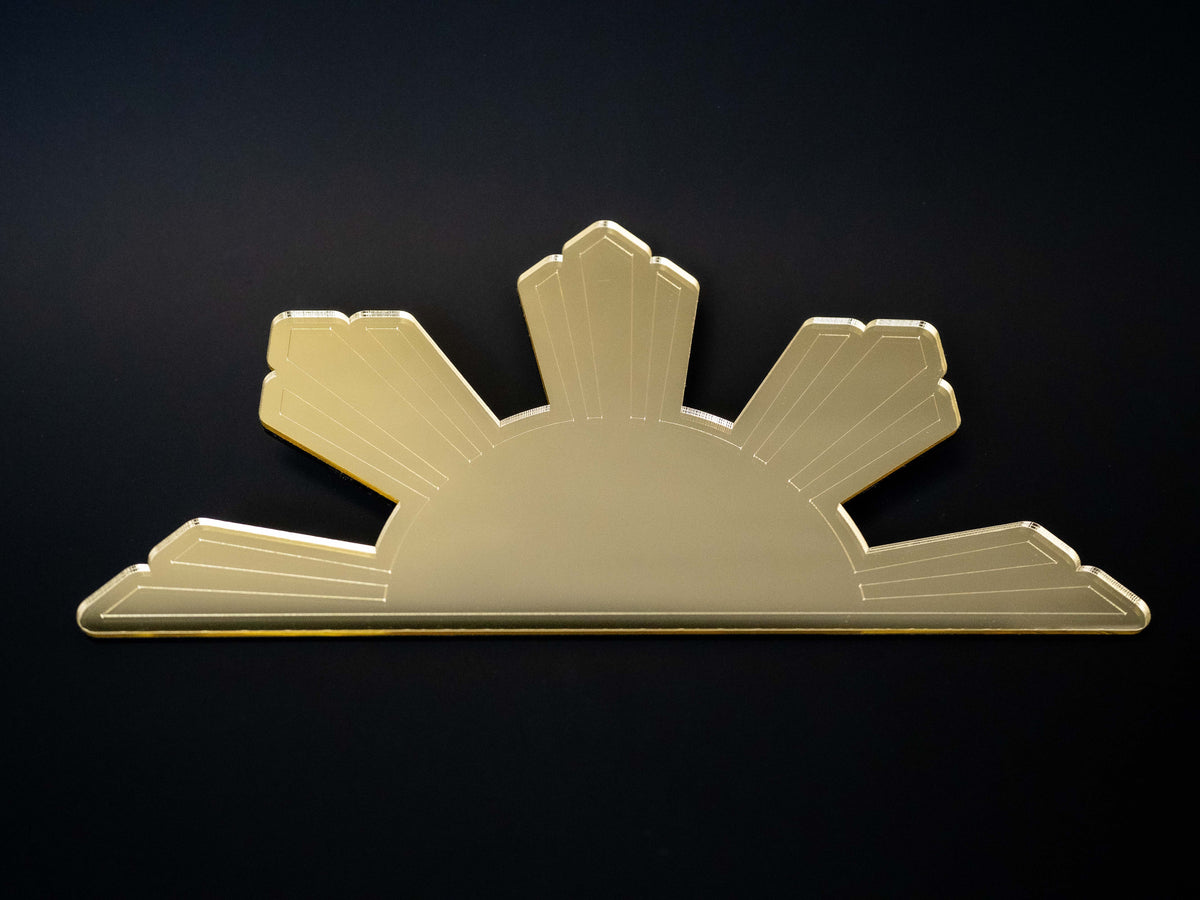 Rising Sun Mirror Wall Art
