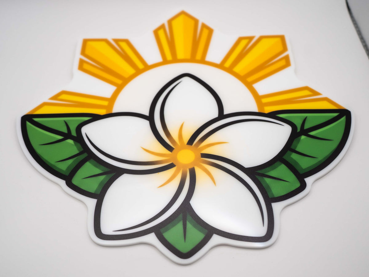 Sampaguita & Sun Wall Art