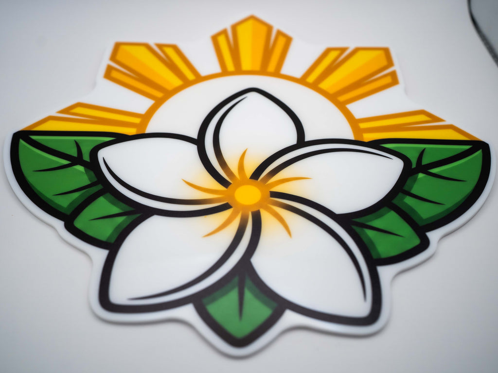 Sampaguita & Sun Wall Art