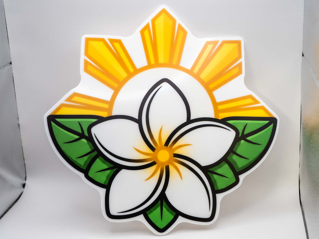 Sampaguita & Sun Wall Art