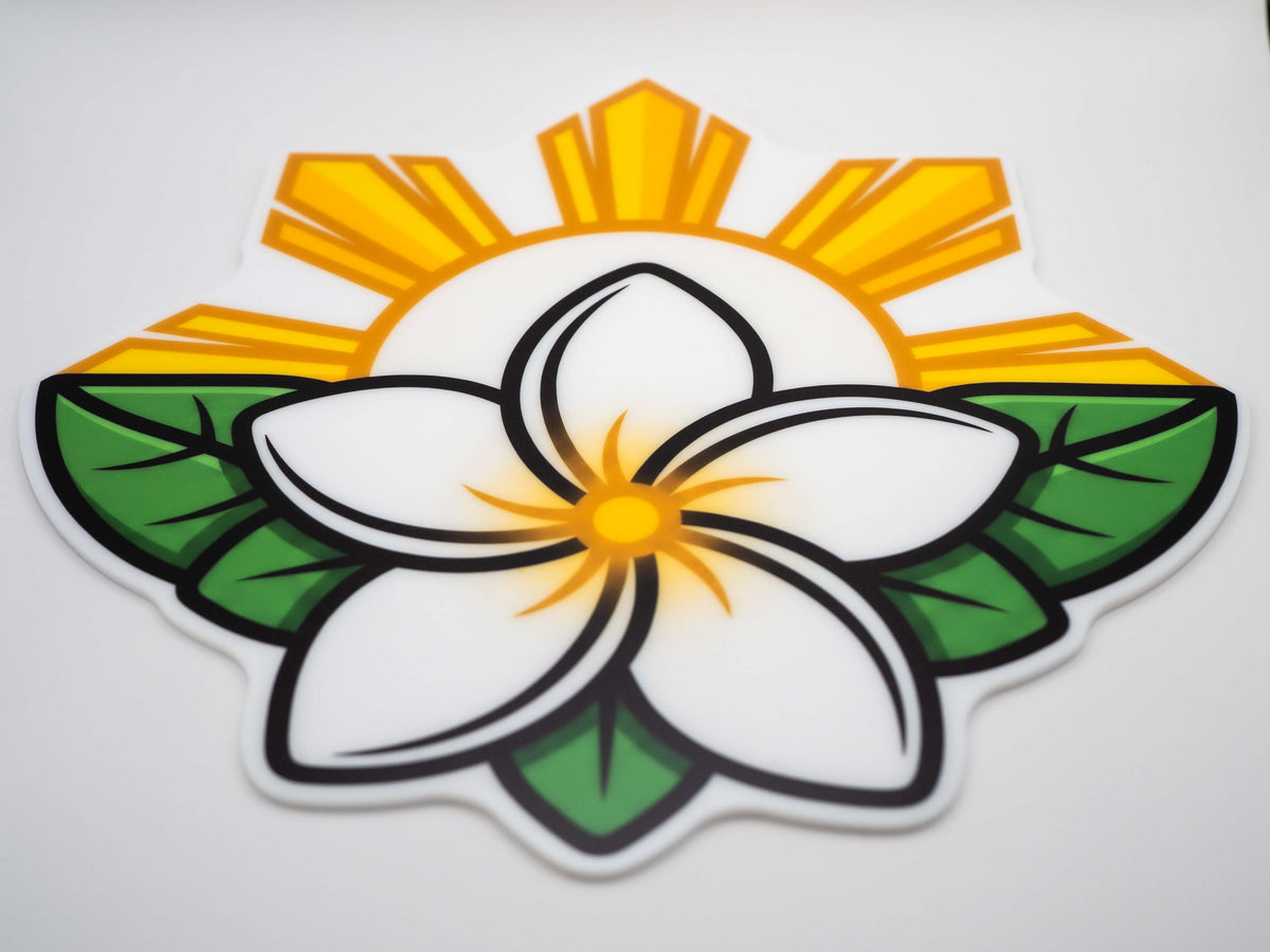 Sampaguita & Sun Wall Art