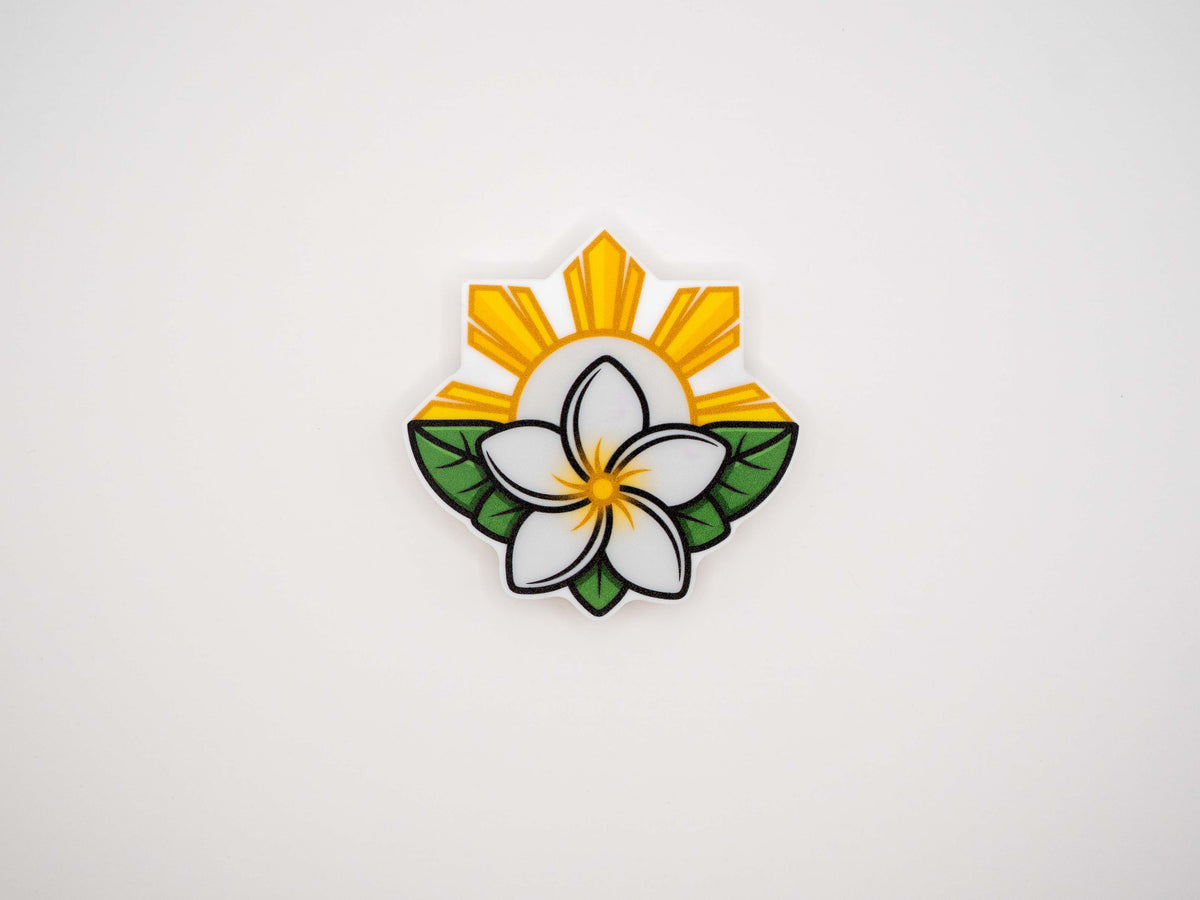 Sampaguita & Philippine Sun Magnet