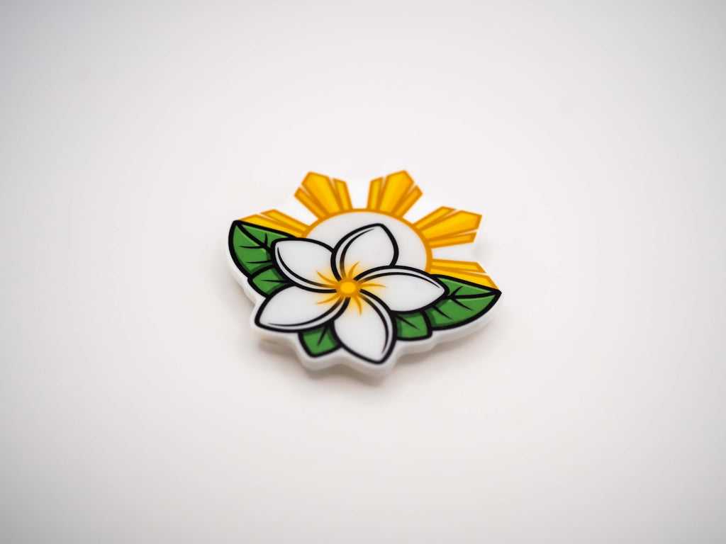 Sampaguita & Philippine Sun Magnet