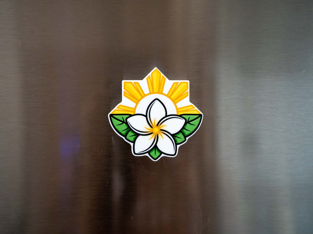 Sampaguita & Philippine Sun Magnet