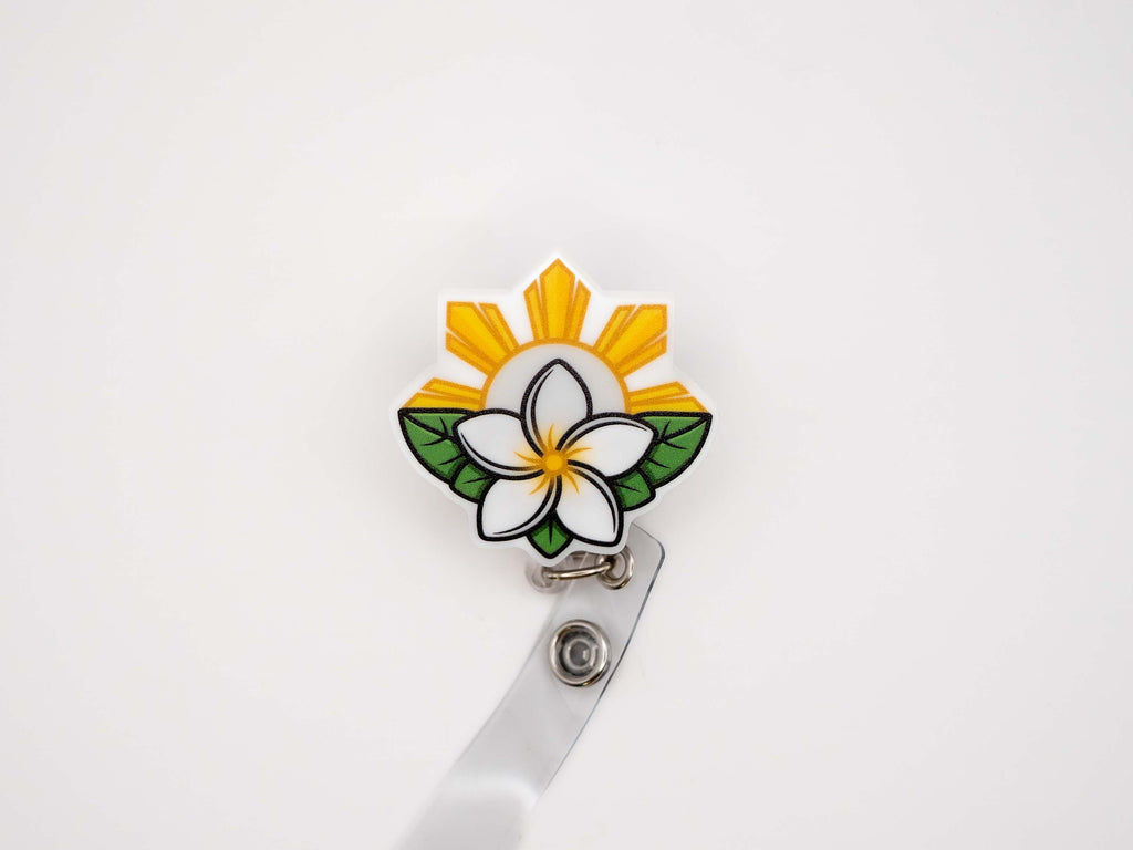 Sampaguita & Philippine Sun Badge Reel