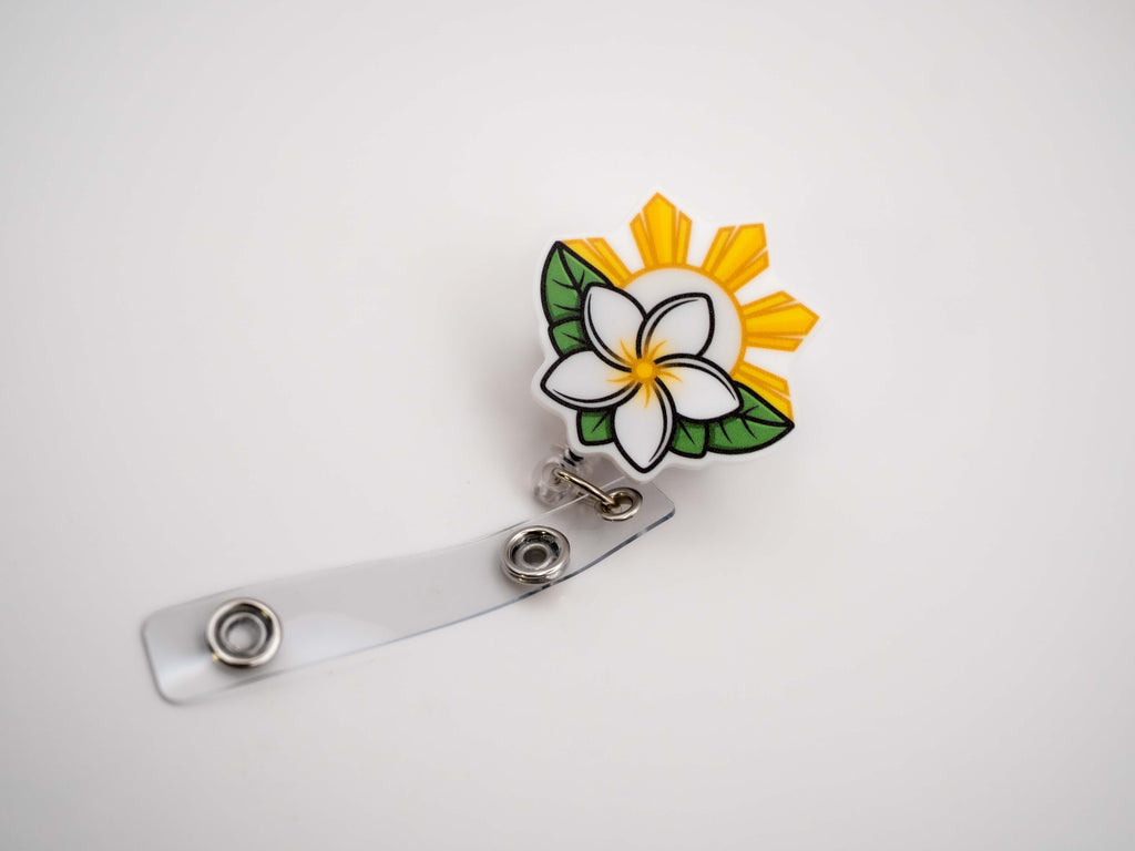 Sampaguita & Philippine Sun Badge Reel