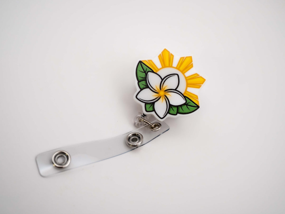 Sampaguita & Philippine Sun Badge Reel
