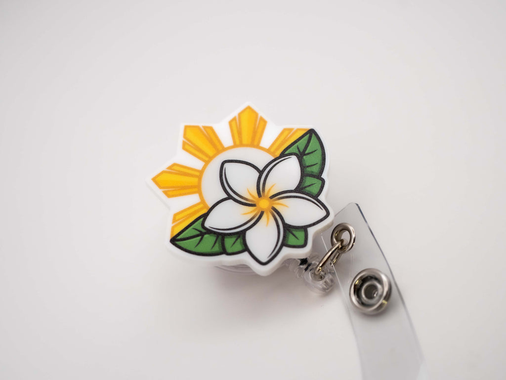 Sampaguita & Philippine Sun Badge Reel