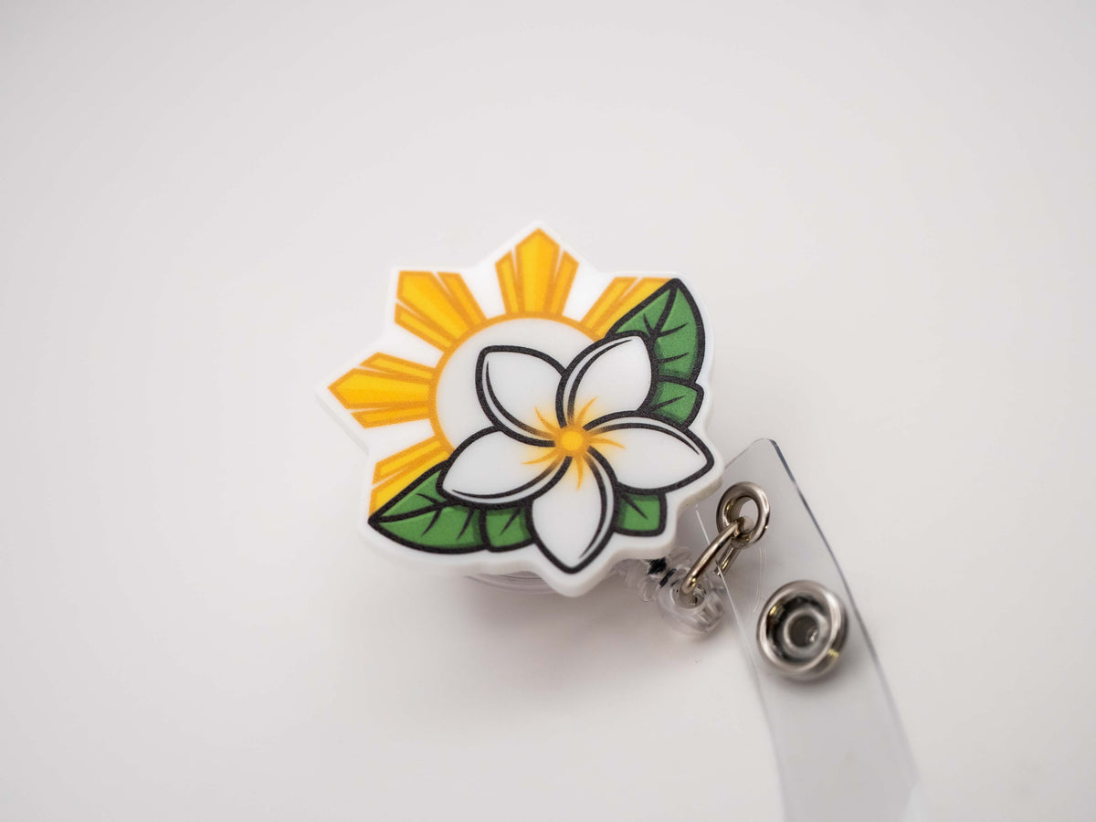 Sampaguita & Philippine Sun Badge Reel