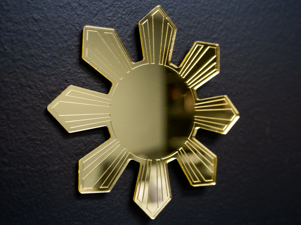 Philippine Sun Mirror Wall Art