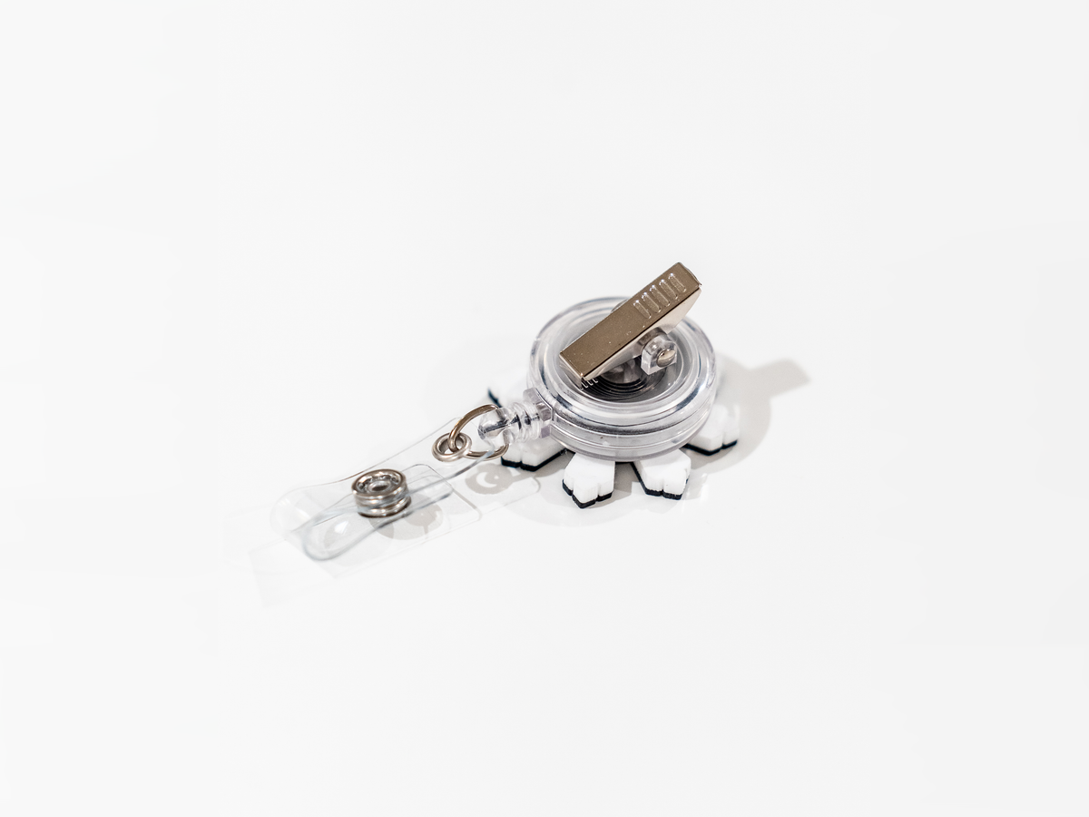 Filipino Brushed Gold Badge Reel