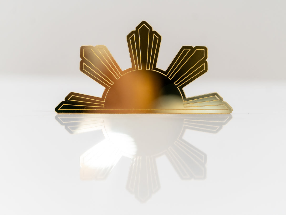 Rising Sun Mirror Wall Art