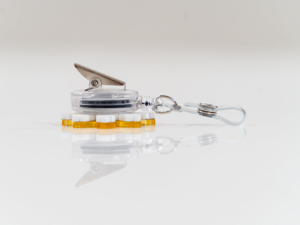 Filipino Mirror Gold Badge Reel