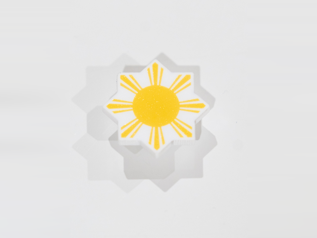 Filipino Sun Croc Charm