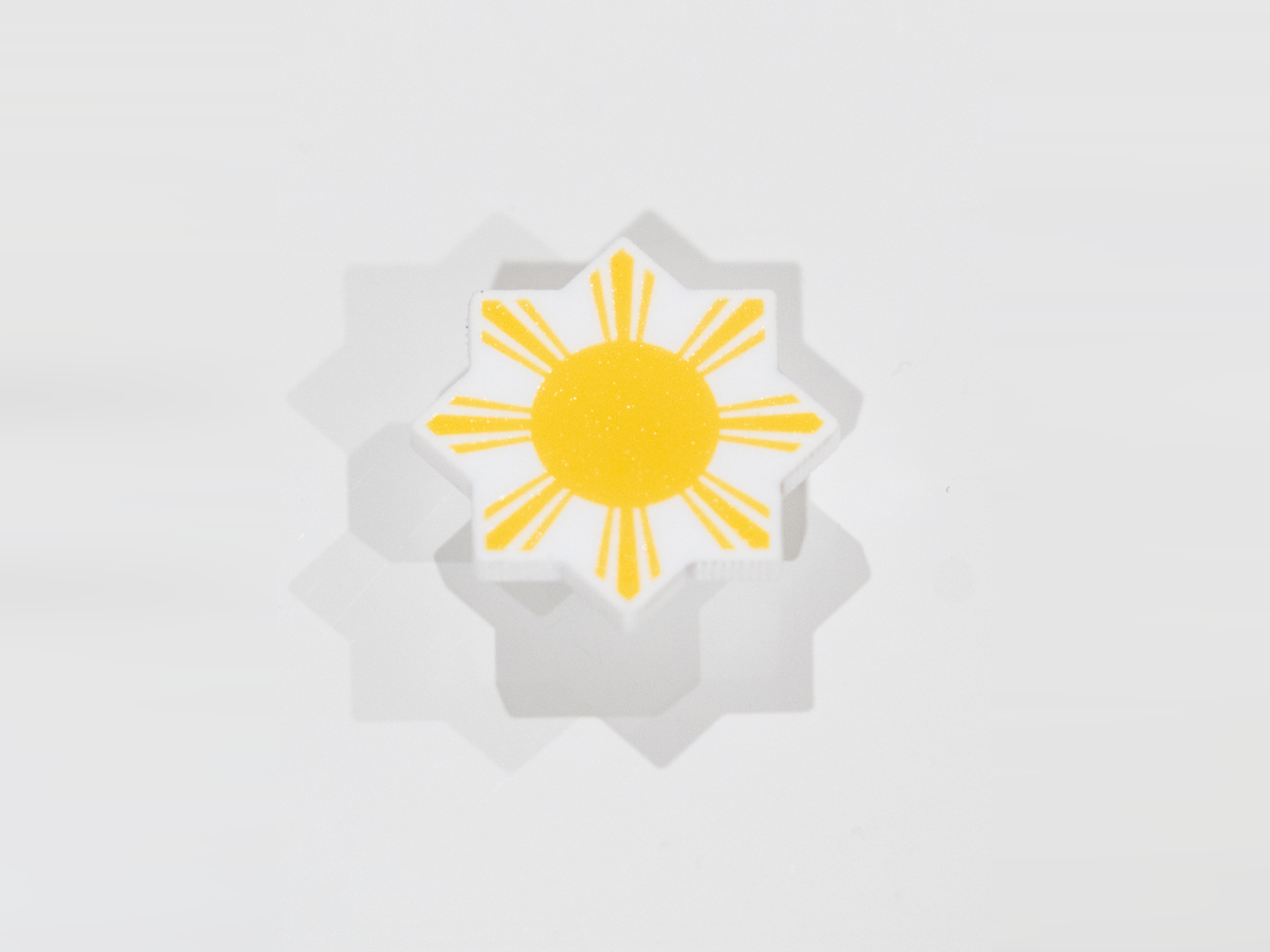 Filipino Sun Croc Charm