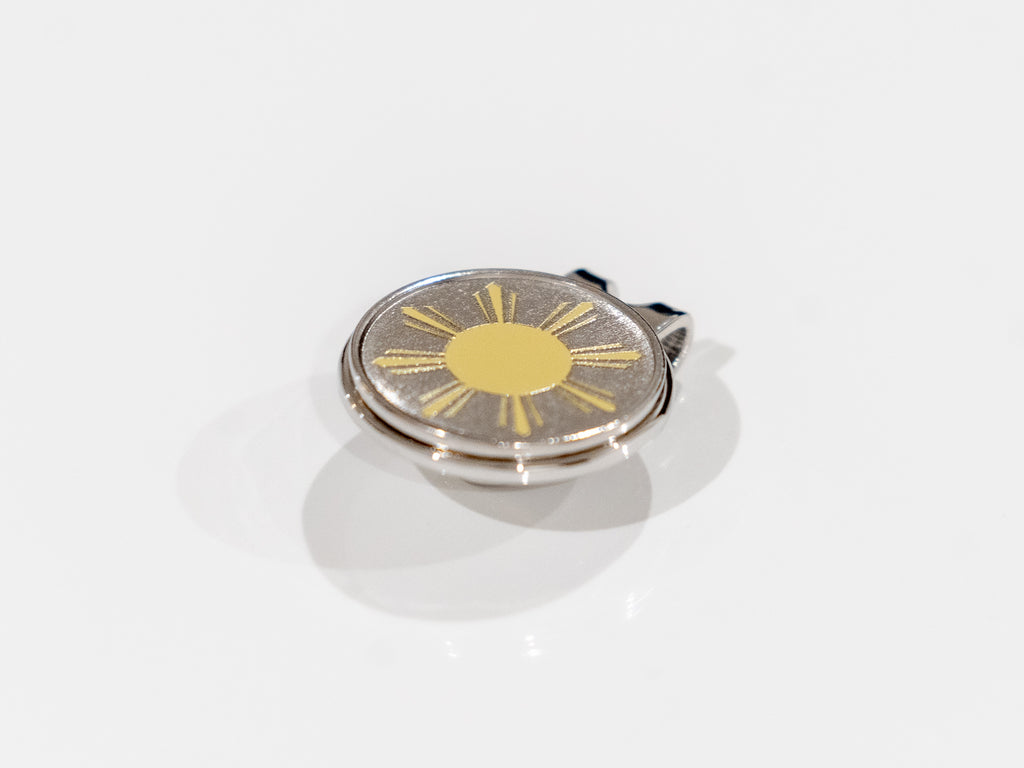 Filipino Sun Golf Ball Marker