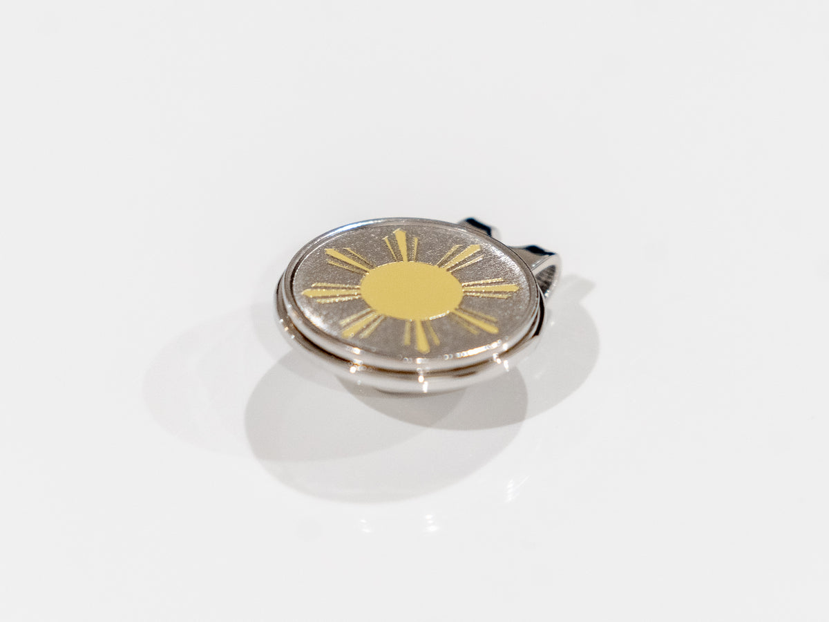 Filipino Sun Golf Ball Marker