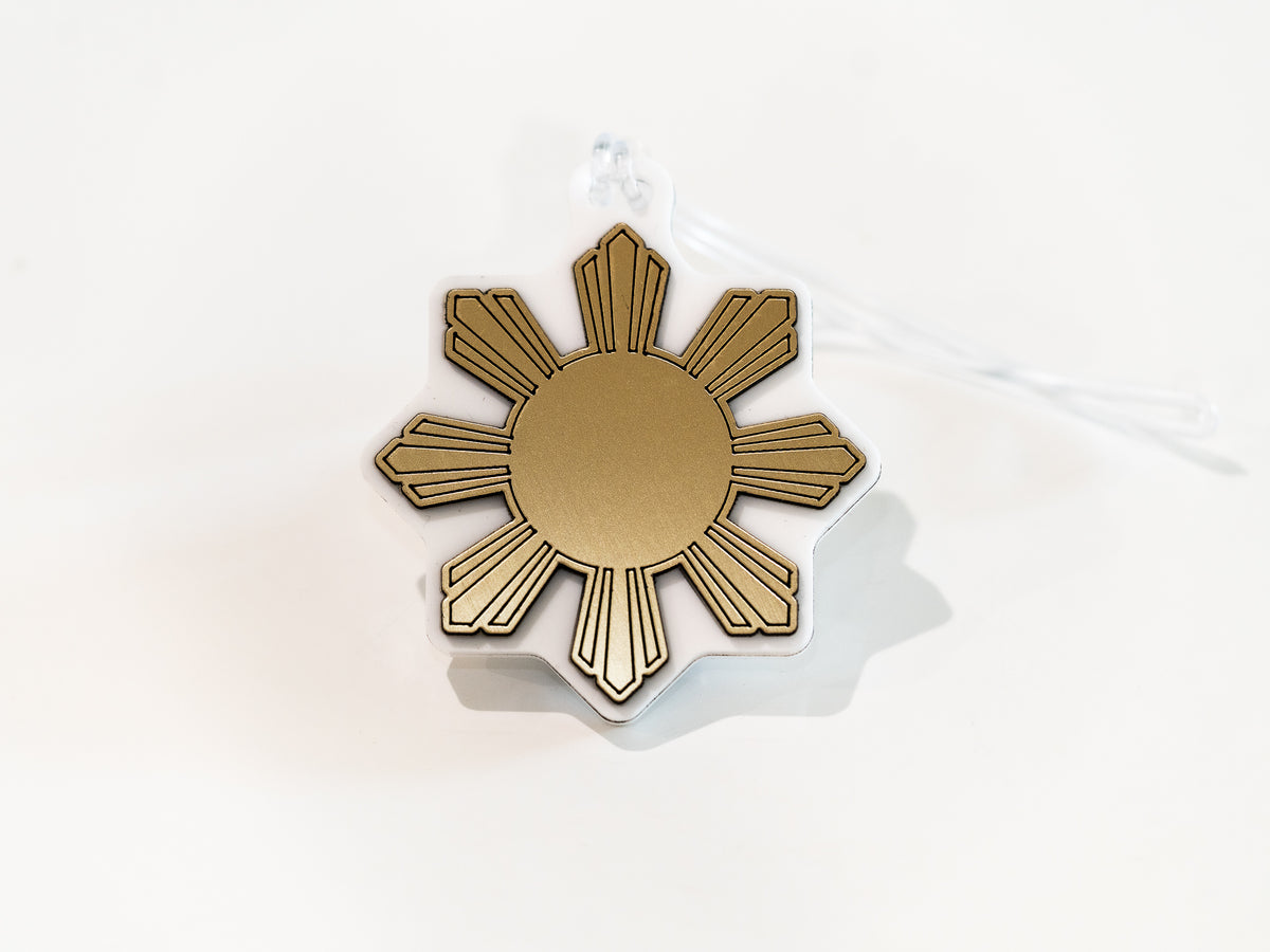 Filipino Sun Luggage Tag