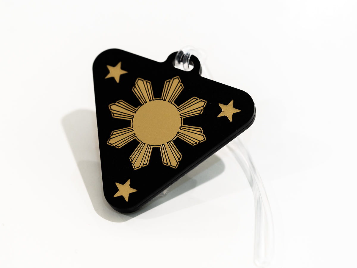 Filipino Sun Luggage Tag