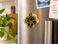 Mirrored Sampaguita & Sun Magnet