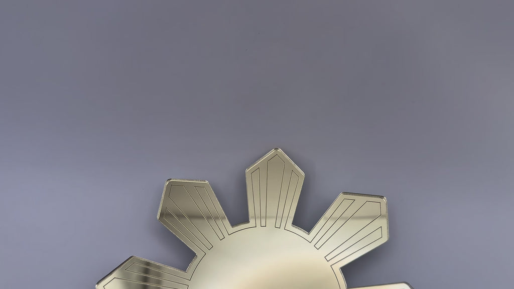 Araw Philippine Sun Cake Topper