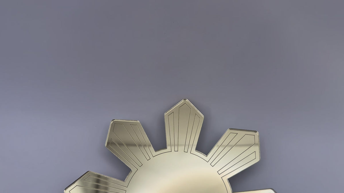 Araw Philippine Sun Cake Topper
